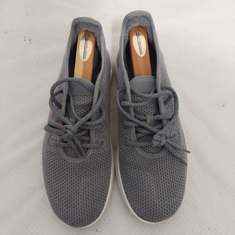 Allbirds Womens Wool Runners Gray Size 10 Washable Walking Casual Shoes Sneakers